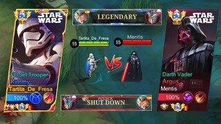JET TROOPER VS DARTH VADER 🔥 BATTLE OF STAR WARS IN RANK GAME!! | WHO WILL WIN?