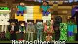 [Transfer Rancher6] MC Monster Academy Animation | Meeting other Mobs | Minecraft Animation