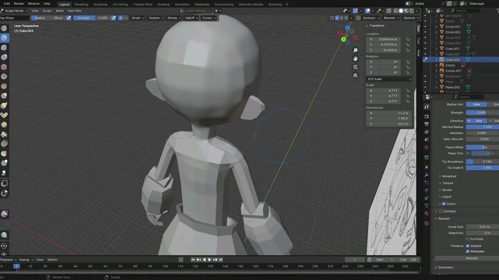 Reg high poly