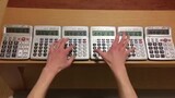 Using 6 calculators to play Masaki Suda's "Sayonara Elergy"