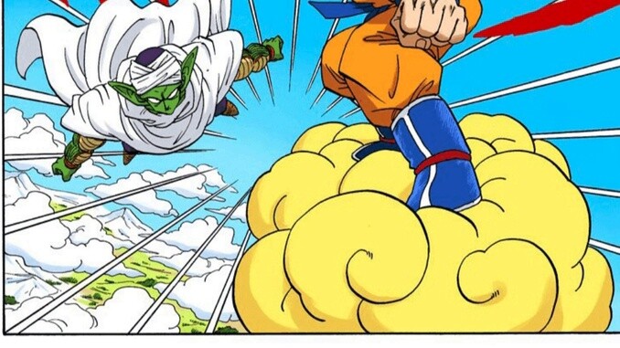 Untuk menyelamatkan Bulma, Goku dan Piccolo bertindak bersama