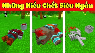 JAYGRAY SÁNG TẠO THÀNH CÔNG NHỮNG CÁCH CHẾT SIÊU NGẦU TRONG MINECRAFT*MOD MCPE ĐỈNH NHẤT THẾ GIỚI