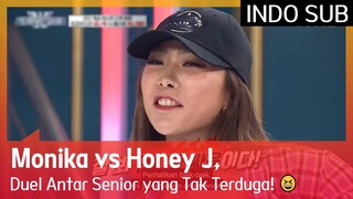 Monika vs Honey J, Duel Antar Senior yang Tak Terduga! 😆 #StreetWomanFighterKDanceBattle 🇮🇩INDOSUB🇮🇩