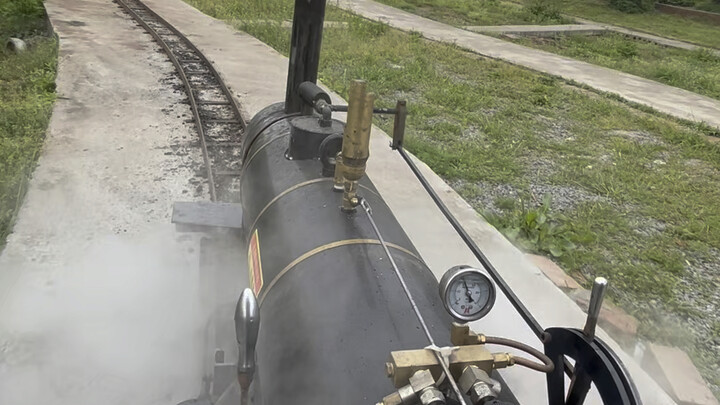 It took five years to learn how to build a steam locomotive.