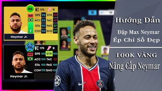 DLS 2021 | Hướng dẫn nâng cấp Neymar chỉ số đẹp | So sánh với Neymar max nổ lên 97