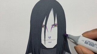 วิธีการวาด Orochimaru ง่าย - Naruto Shippuden