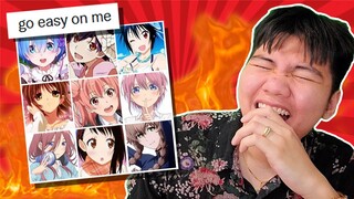 Roasting My Subscribers' WAIFU TASTES