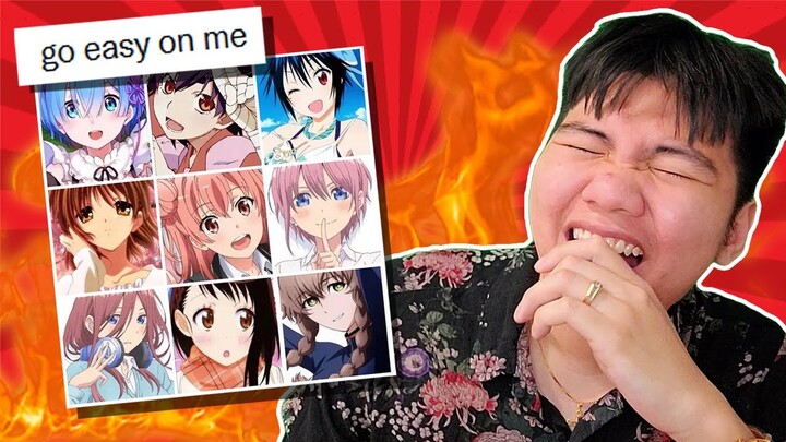 Roasting My Subscribers' WAIFU TASTES