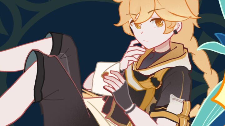Blow away the love letter just handed to Sora in one gulp (l2d animation)