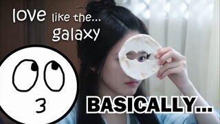 Zhao Lusi takes it to the "galaxy" (ep 1 run-down of a drama, kind of)