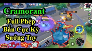 Pokemon UNITE - Cramorant Full Phép Bắn Cực Kỳ Sướng Tay