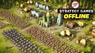 Top 10 OFFLINE Strategy Games Android 2022 HD