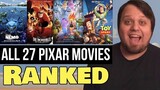 All 27 Pixar Movies RANKED (w/ Elemental)
