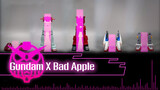 Chất trên từng khung ảnh!!! | Lắp ráp Gundam | Tần số âm nhạc - Bad Apple