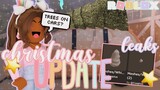 Upcoming Bloxburg CHRISTMAS UPDATE 0.10.2! *Concepts, LEAKS & More* Roblox