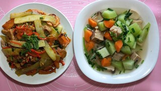 cách làm bao tử chay tươi.chế biến hai món chay.p2.