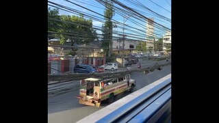 Time-Lapse-Dumaguete/Valencia Highway 4pm-5pm, Negros Oriental, Philippines