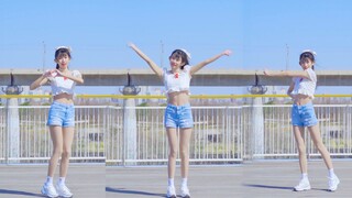 【心心】与梦盛开❤大风也阻止不了我跳舞！