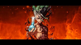 Good morning world! カラオケ字幕 『Dr STONE＜ドクターストーン＞』OP / BURNOUT SYNDROMES