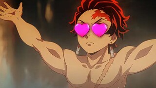 ❤️【鬼灭之刃倒放】炭治郎不讲男德❤️
