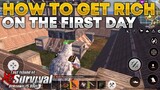 How to Get Rich On the 1st Day | Last Island of Survival | Last Day Rules Survival