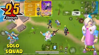 NEW Best Peach Set in S2 | Solo vs Squad Rank Legendary 25 KILLS | SOUTH SAUSAGE MAN