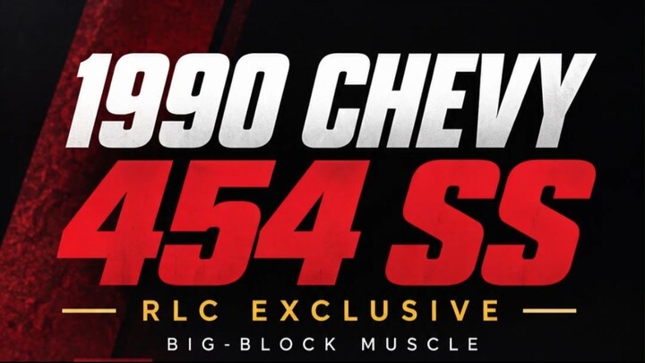 风火轮 RLC 1990 Chevy 454 SS｜1:64 美式大排量皮卡