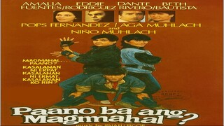 PAANO BA ANG MAGMAHAL 1984 Aga Muhlach and Nino Muhlach Film Excerpt