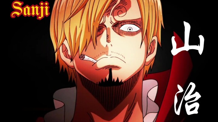 "Tear / Sanji" "The man who can forgive a woman's lies is the man!"