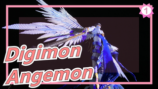 Digimon|Bergadang!Bangun [Angemon] Dengan Ban? Masa Kecil! Cahaya Harapan Menembus Gelap! [01]_1