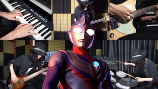 [Music]Covering <人の光> with Electric guitar|<Ultraman Tiga>