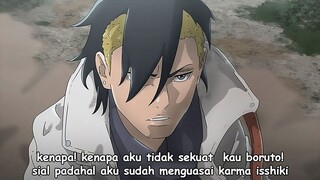 Boruto Two Blue Vortex Chapter 3 - Pertemuan Boruto Dan Kawaki Di konoha