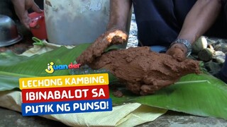 Lechong kambing, ibinabalot sa putik ng punso! | I Juander