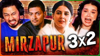 MIRZAPUR 3x2 "Mexico" Reaction! | Ali Fazal | Pankaj Tripathi | Shweta Tripathi