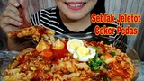 ASMR SEBLAK JELETET CEKER PEDAS | ASMR MUKBANG INDONESIA | EATING SOUNDS