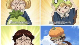 แตงโมและฟักทอง: คู่แข่งใน Dr. Stone ซีซั่น 4