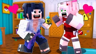 SASUKE PEDIU A SAKURA EM CASAMENTO NO MINECRAFT!!
