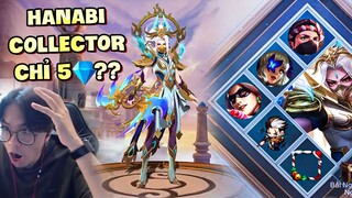 TỐP MỠ MỞ HANABI COLLECTOR THANH LOAN DIỆU THẾ CHỈ TỐN 5💎?MOONTON CÓ XEM CLIP CỦA MỠ? | MLBB