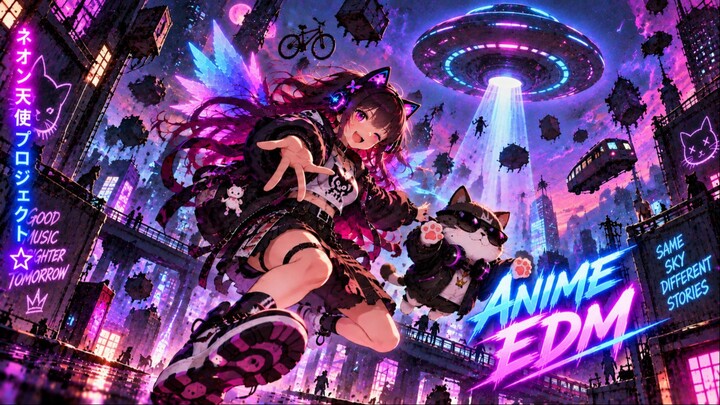 Alien Panic / 異星襲来 | Anime EDM | Gaming Music
