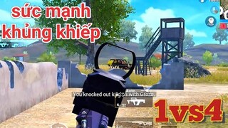 PUBG Mobile - Kỹ Năng 1 Vs 4 Không Mất Máu Của LBN | Bắn Boss Săn Combo Khủng Cực Nhanh