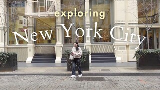 exploring nyc | korean food edition (tanghulu, bts’s favorite restaurant, cute cafe)