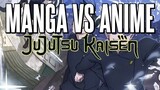 Manga vs Anime (Jujutsu Kaisen S2)