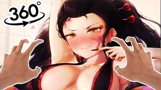 😏DAKI te escucha hablando COMO OTAKU y SUCEDE ESTO...👹DAKI X MUZAN👹 demon slayer vr (anime vr)