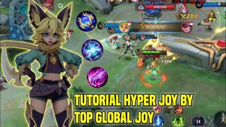 PERTAMA KALI NYOBAIN JOY HYPER LANGSUNG DAPAT MANIAC! KALIAN WAJIB COBAIN BUILD TERSAKIT JOY -MLBB