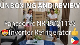 UNBOXING AND REVIEW: Panasonic NR-BQ211VS 2-Door Inverter Refrigerator Review Philippines 2020