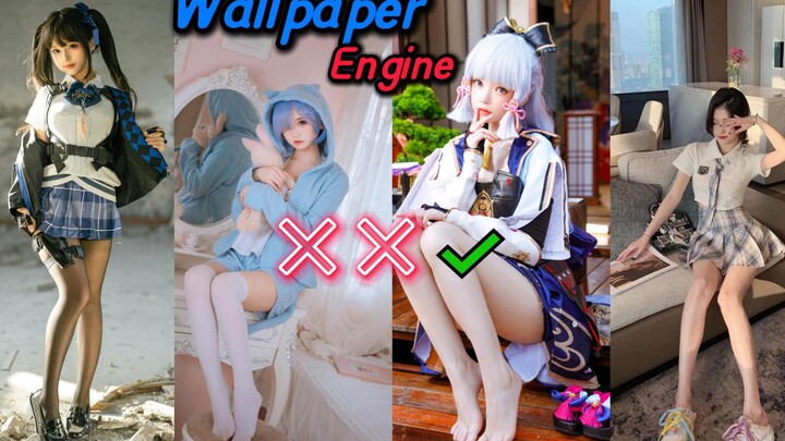 Today’s wallpaper is so white! [Wallpaper Engine] Wallpaper Picks: Chacha Gou’s Real-Person Video Wa