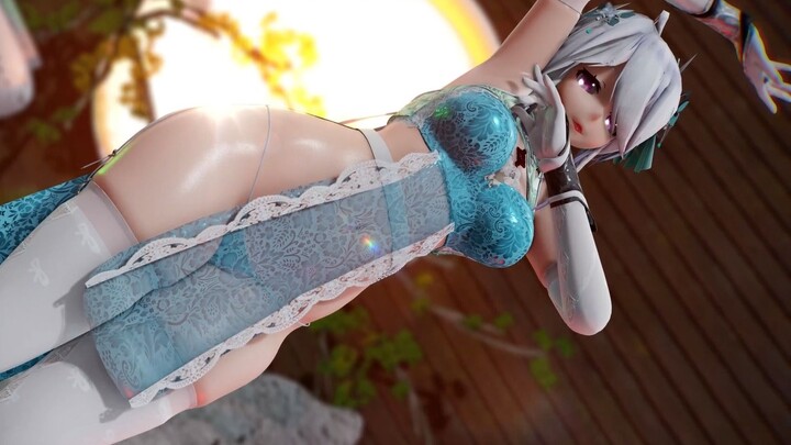 【MMD】โทนเสียงอ่อนแอ HAKU China Princess - เพลงรักเถาหยวน