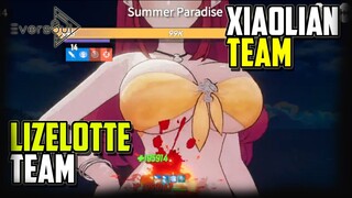 2 F2P Team Idea For Paradise Giant Vivienne Event #eversoul
