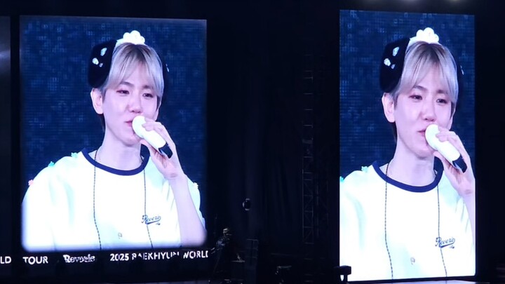 【Byun Baekhyun】Dalam konser Taipei, ia menyebut bahwa lagu “Janji” ditulis oleh Kak Lay, namun ingat