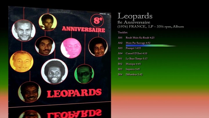 Leopards (1976) 8e Anniversaire [LP - 33⅓ RPM - Album]